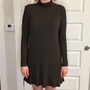 Michael Stars Long Sleeve Ribbed Dress